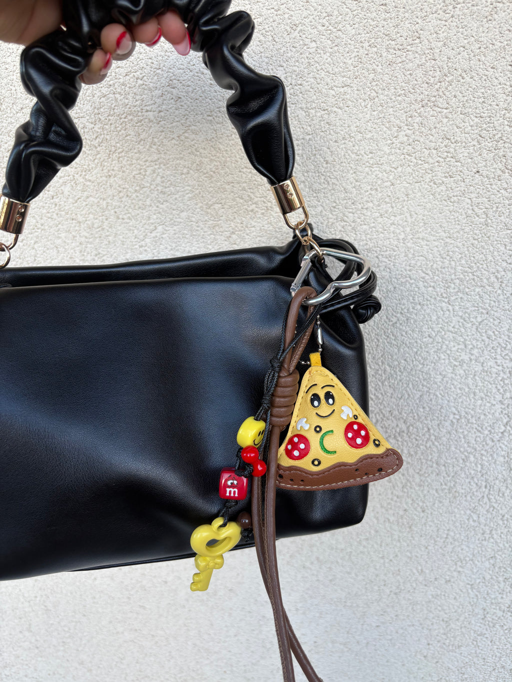 Bag charm Pizza fun