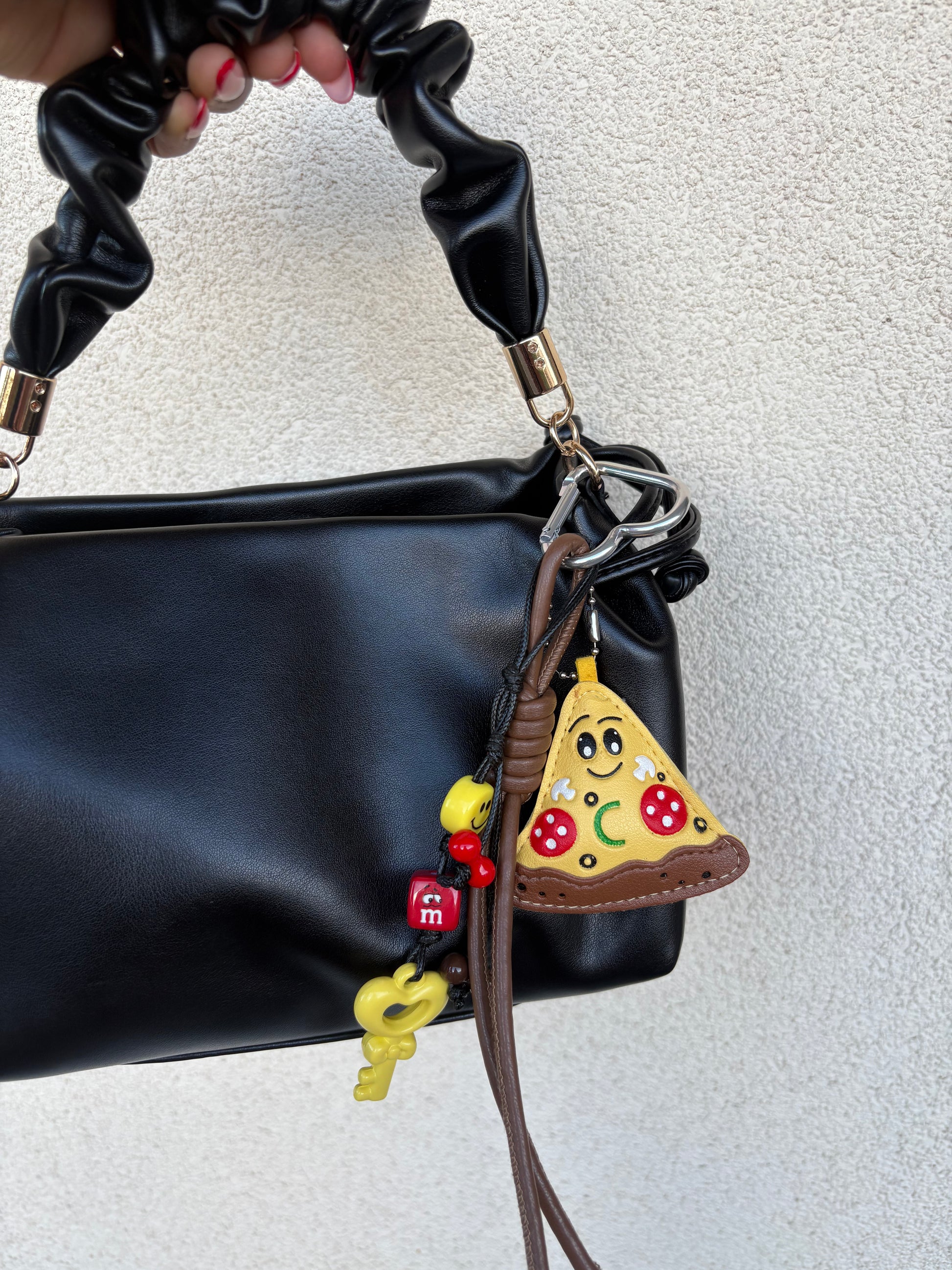 Bag charm Pizza fun