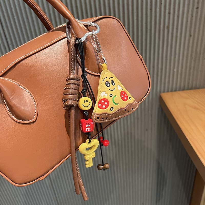 Bag charm Pizza fun