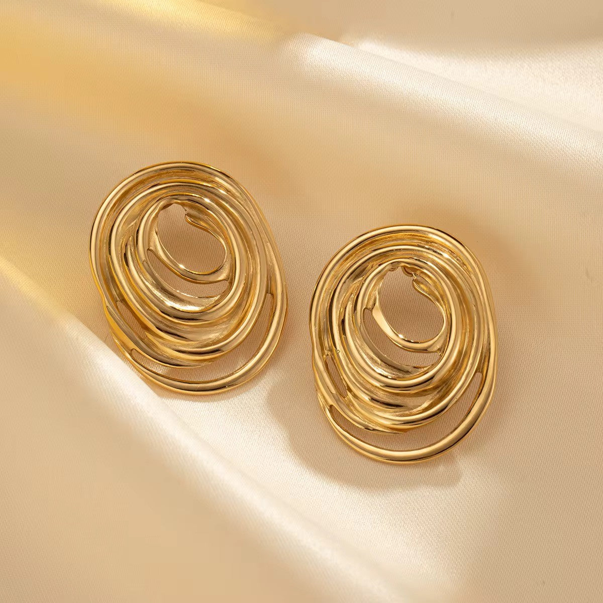 Boucles d'oreilles Halo
