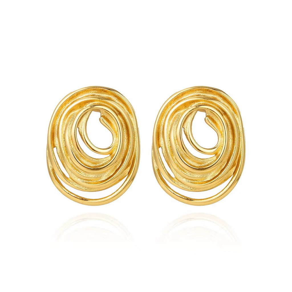Boucles d'oreilles Halo