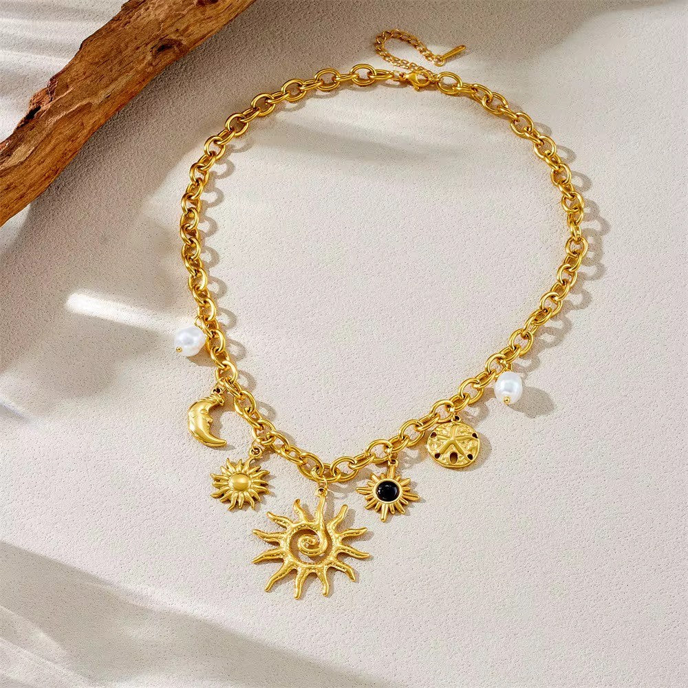 Collier à breloques Galaxie